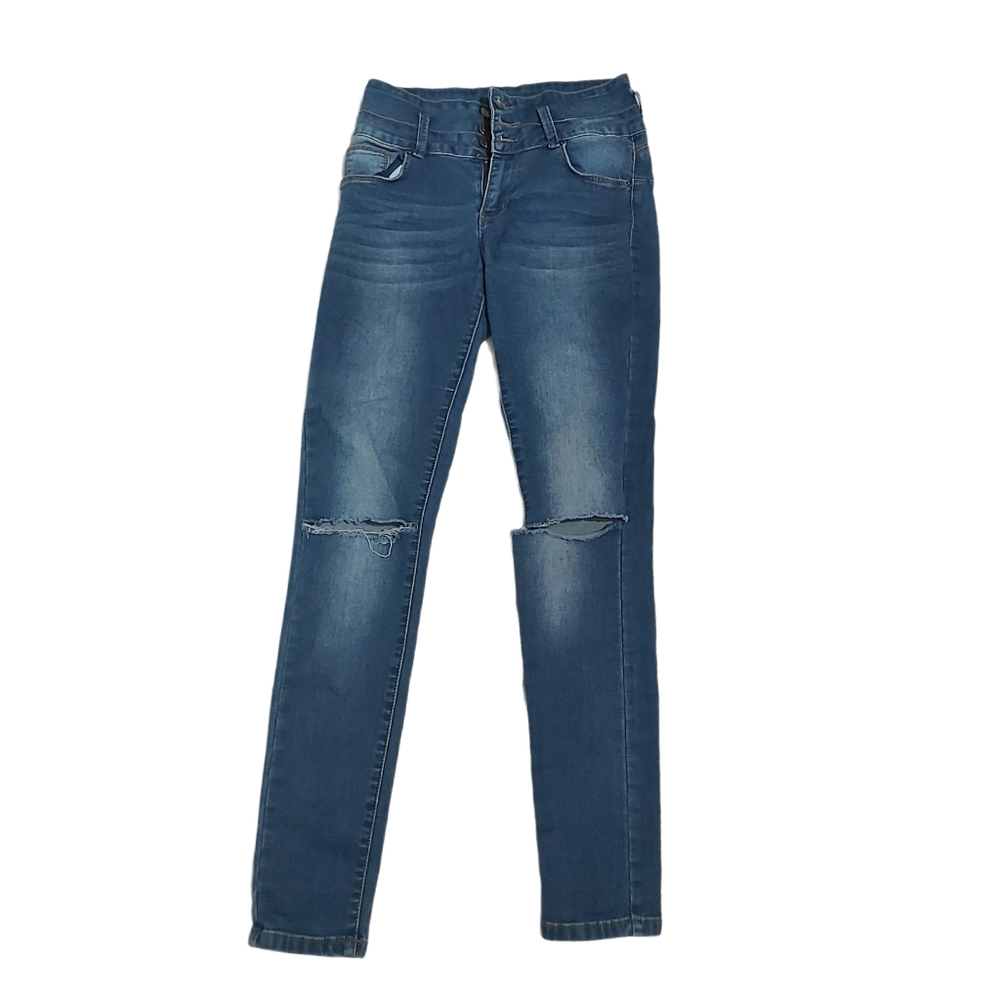 H&M blue ripped jeans